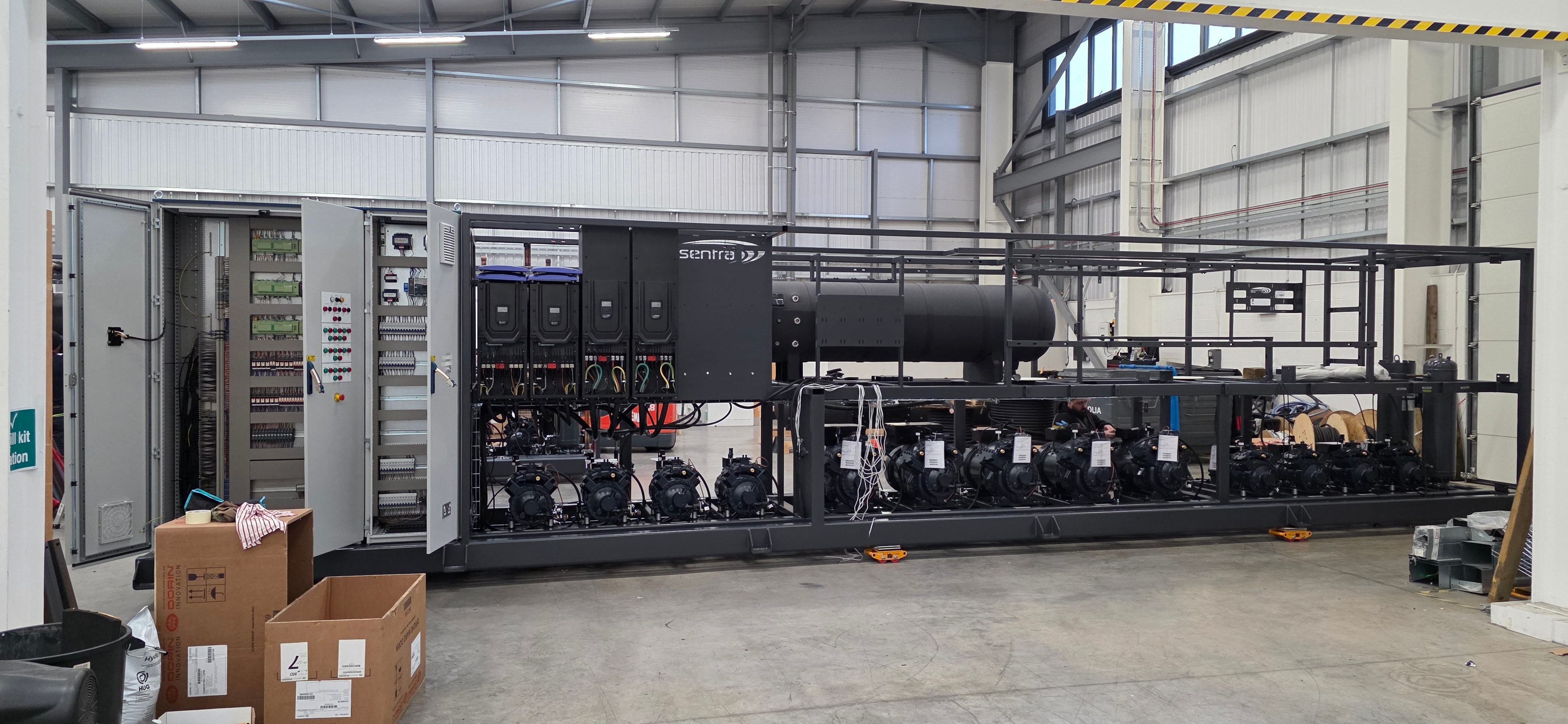 Industrial equipment framework